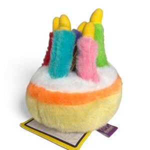 New Dog Birthday Cake Dog Squeaky Toy